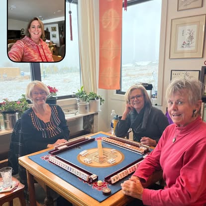 The "OG"- original mahjong group, we played together for 8 years, even through COVID!